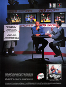 NBA ShootOut 2000 - Advertisement Flyer - Front (United States) - 1680x2200
