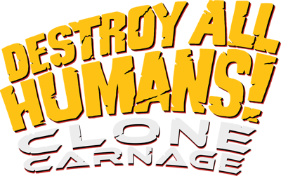 Destroy All Humans!: Clone Carnage - Clear Logo (World) - 938x589