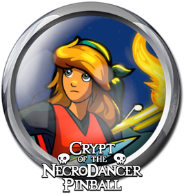 Crypt of the NecroDancer Pinball - Fanart - Cart - Front (World) - 994x1045