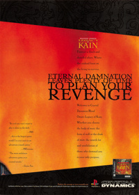 Blood Omen: Legacy of Kain - Advertisement Flyer - Front (United States) - 1570x2200