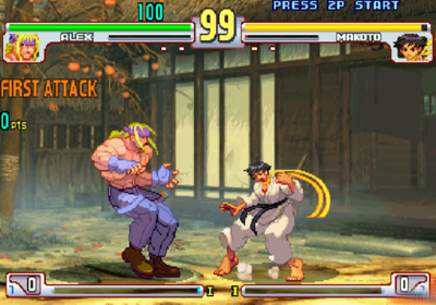 Street Fighter III: 3rd Strike: Fight for the Future - Screenshot - Gameplay (Japan) - 640x448