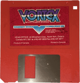 Vortex: Battle at the Edge of the Universe - Disc (North America) - 756x785