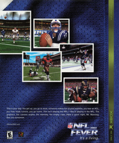 NFL Fever 2002 - Advertisement Flyer - Front (United States) - 1834x2200
