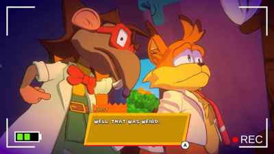 Illustration of Bubsy 4D
