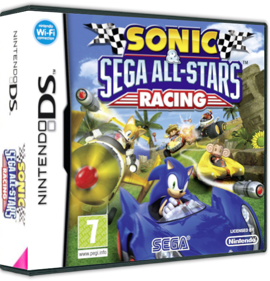 Sonic & SEGA All-Stars Racing - Box - 3D (France) - 575x598