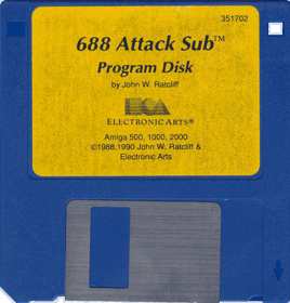 688 Attack Sub - Disc (North America) - 800x836