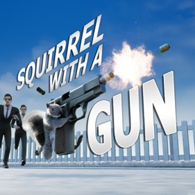 Squirrel with a Gun - Square (World) - 500x500