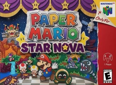 Paper Mario: Star Nova - Fanart - Box - Front (World) - 526x386