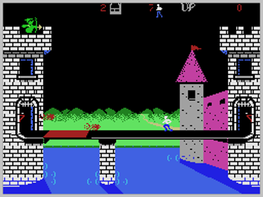 Dragonfire - Screenshot - Gameplay (North America) - 256x192