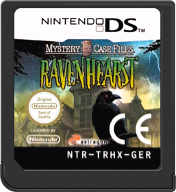 Mystery Case Files: Ravenhearst - Cart - Front (Germany) - 517x564