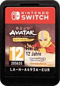 Avatar: The Last Airbender: Quest For Balance - Cart - Front (Europe) - 313x451