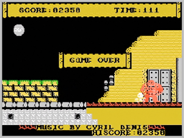Knight'n More - Screenshot - Game Over (World) - 256x192