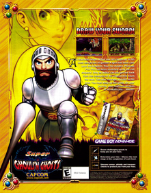 Super Ghouls 'n Ghosts - Advertisement Flyer - Front (United States) - 1732x2200