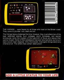 The Vikings - Box - Back (Europe) - 1219x1533