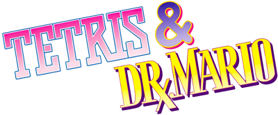 Tetris & Dr. Mario - Clear Logo (North America) - 4500x1857