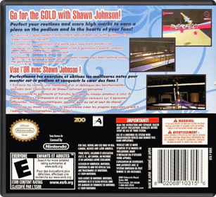 Shawn Johnson Gymnastics - Box - Back - Reconstructed (North America) - 774x708