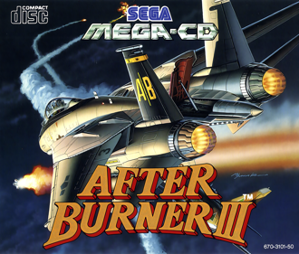 After Burner III - Box - Front (Europe) - 1619x1377