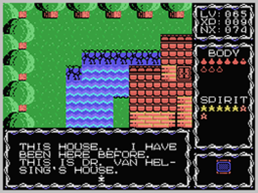 Children of the Night - Screenshot - Gameplay (World) - 256x192