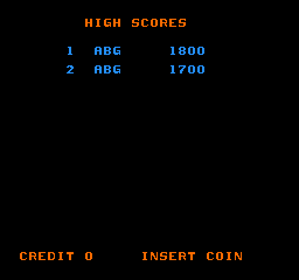 Tapper - Screenshot - High Scores (World) - 512x480