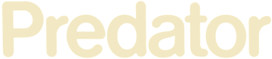 Predator - Clear Logo (North America) - 4500x988