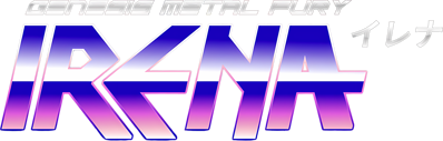 Irena: Genesis Metal Fury - Clear Logo (World) - 1200x383