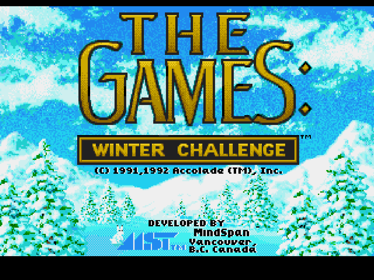 Winter Challenge - Screenshot - Game Title (United States) - 1440x1080