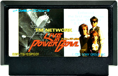 TM Network: Live in Power Bowl - Cart - Front (Japan) - 863x559
