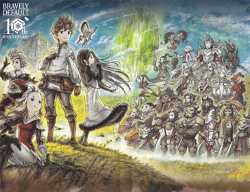 Bravely Default: Flying Fairy: HD Remaster - Advertisement Flyer - Back (United Kingdom) - 4910x3783