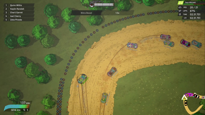 Bloody Rally Show - Screenshot - Gameplay (World) - 1280x720
