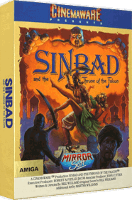 Sinbad and the Throne of the Falcon - Box - 3D (United Kingdom) - 824x1244
