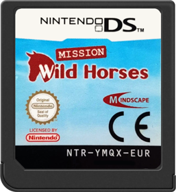 Real Adventures: Wild Horses: The Quest for the Golden Horse - Cart - Front (Europe) - 517x564