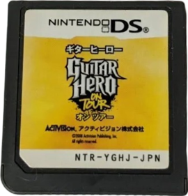 Guitar Hero: On Tour - Cart - Front (Japan) - 345x359