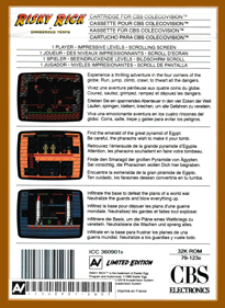 Risky Rick in Dangerous Traps - Box - Back (World) - 1624x2225
