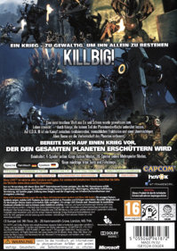 Lost Planet 2 - Box - Back (Germany) - 600x846