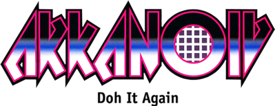 Arkanoid: Doh It Again - Clear Logo (North America) - 596x230