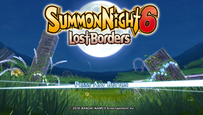 Summon Night 6: Lost Borders - Screenshot - Game Title (North America) - 960x544