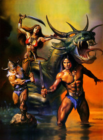 Golden Axe II - Poster (United States) - 1500x2024