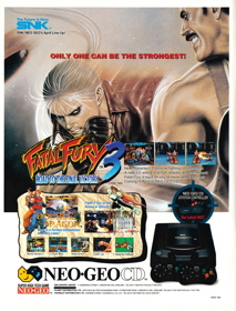 Fatal Fury 3: Road to the Final Victory - Advertisement Flyer - Front (United Kingdom) - 1901x2500