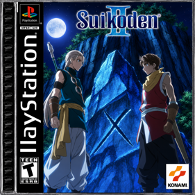 Suikoden II - Fanart - Box - Front (World) - 1254x1254