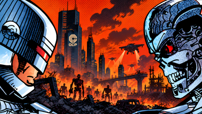 RoboCop Versus The Terminator - Fanart - Background (World) - 3840x2160