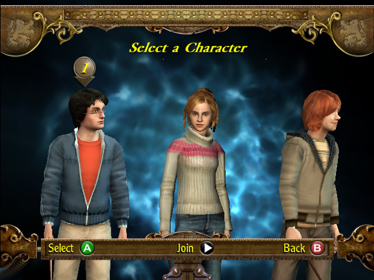 Harry Potter and the Goblet of Fire - Screenshot - Game Select (World) - 640x480