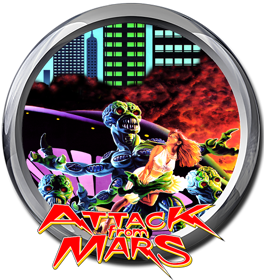 Attack from Mars - Fanart - Cart - Front (World) - 881x935