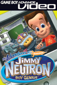 Game Boy Advance Video: The Adventures of Jimmy Neutron Boy Genius: Volume 1 - Box - Front - Reconstructed (North America) - 600x900