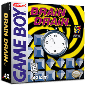 Brain Drain - Box - 3D (North America) - 1016x998