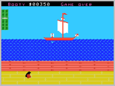 Get Booty - Screenshot - Game Over (World) - 256x192