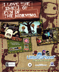 LittleBigPlanet - Advertisement Flyer - Front (United States) - 1800x2178