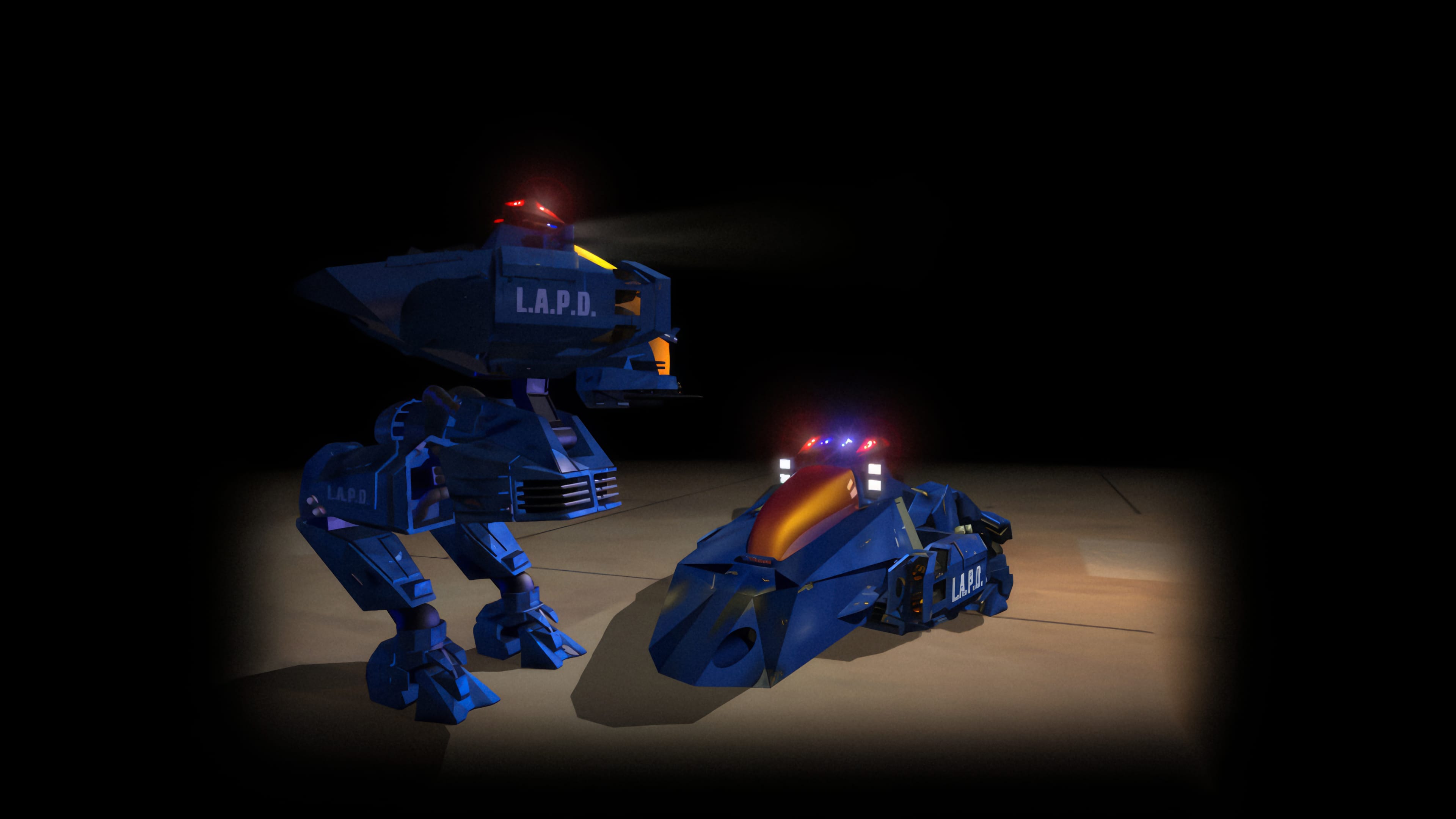 Illustration of Future Cop: L.A.P.D.