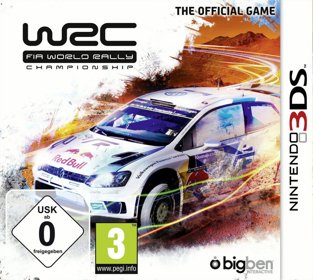 WRC FIA World Rally Championship: The Official Game - Box - Front (Europe) - 1000x896