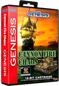 Cannon Fire Chaos - Box - 3D (World) - 680x995