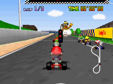Mario Kart 64 - Screenshot - Gameplay (World) - 3200x2370